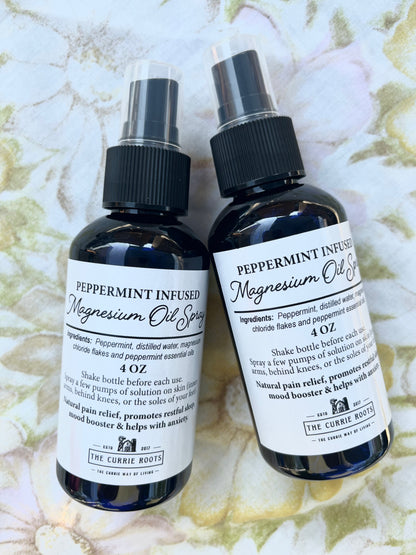 Magnesium Oil Sprays & Rollers | Sleep Aid | Anxiety Relief | Aches & Pains | Headache Relief