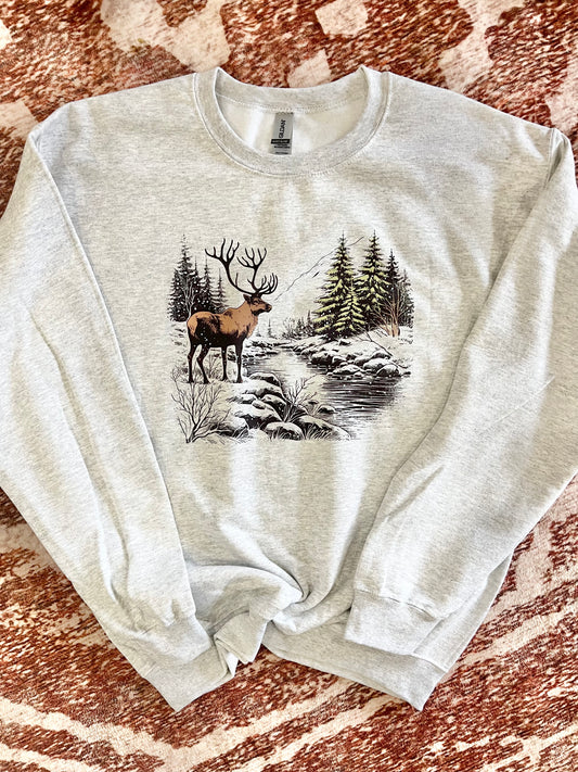 Vintage Deer Crewnecks