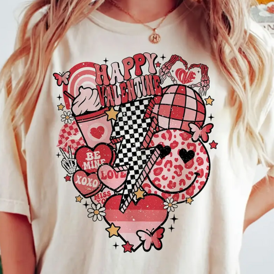 Valentine's Day Retro Tshirt