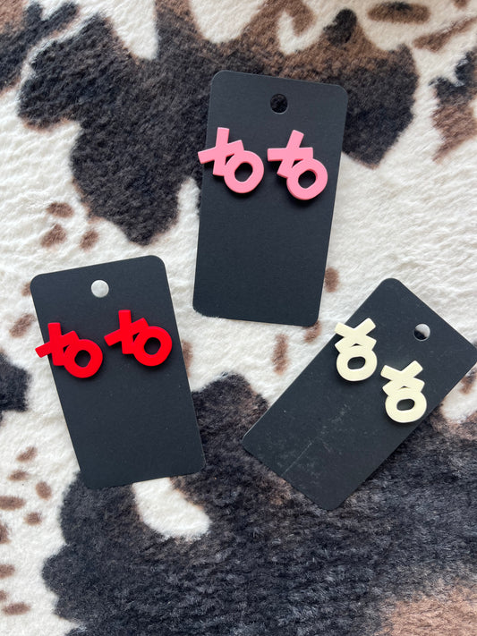 XO Stud Earrings