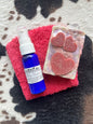 Valentine's Day Bundle- Soap, Lotion & Soap Saver | Berry Blossom