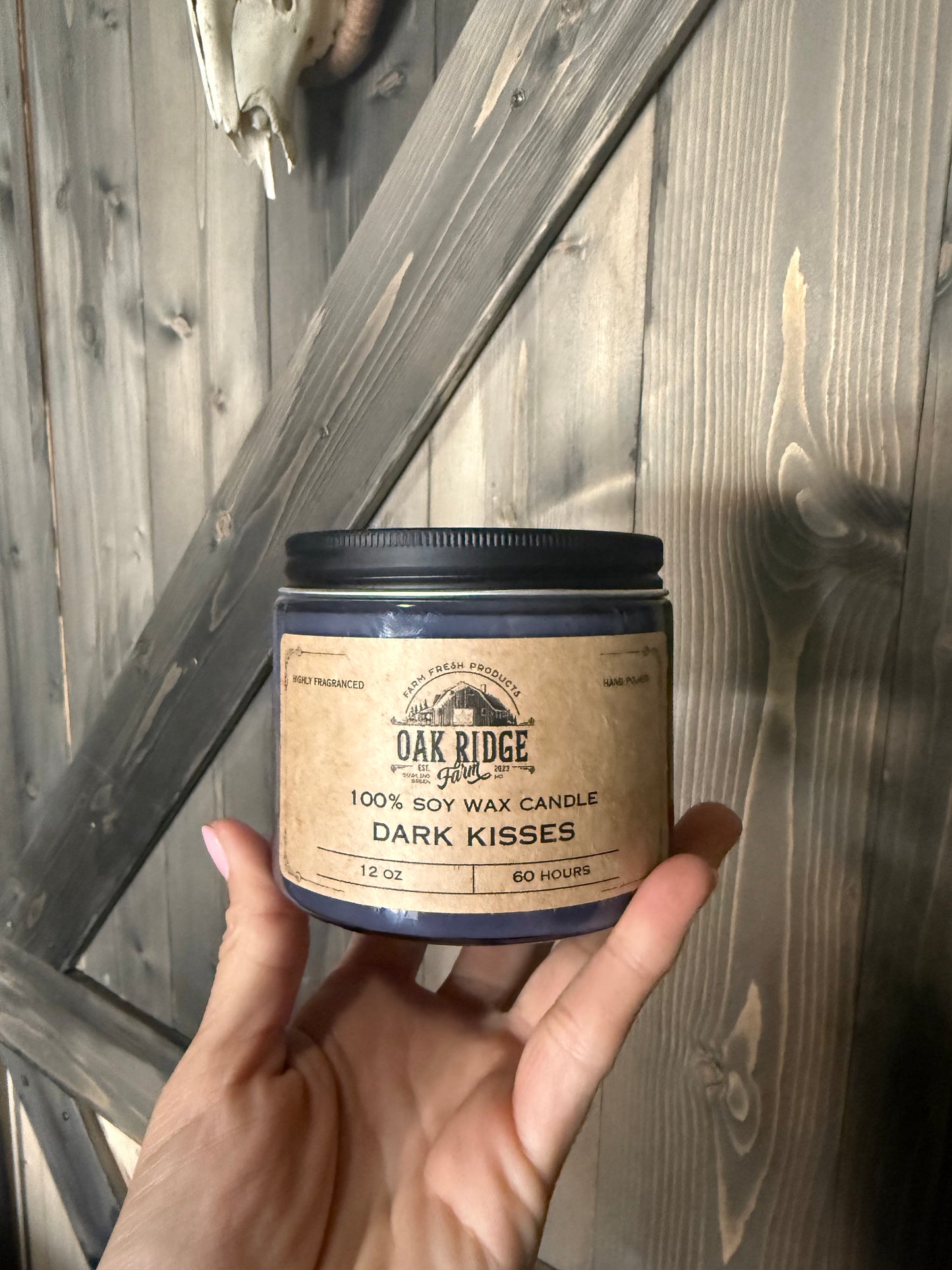 Soy Wax Candles | 12 oz 100% Soy Wax Candles | Oak Ridge Farm