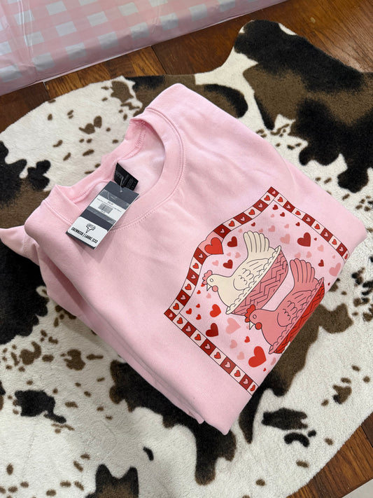 Vintage Chicken Sweatshirt | Savvy Jo