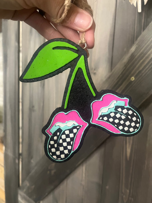 Car Freshie: Cherry Mouths | Scent: Mama Tried