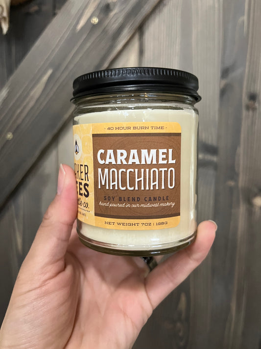 Caramel Macchiato Artisan Soy Candles| 7 oz