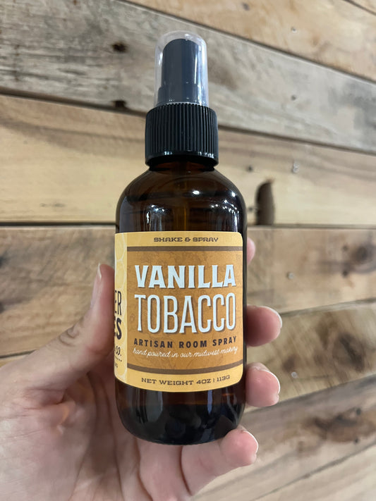 Vanilla Tobacco Artisan Room Spray | 4 oz