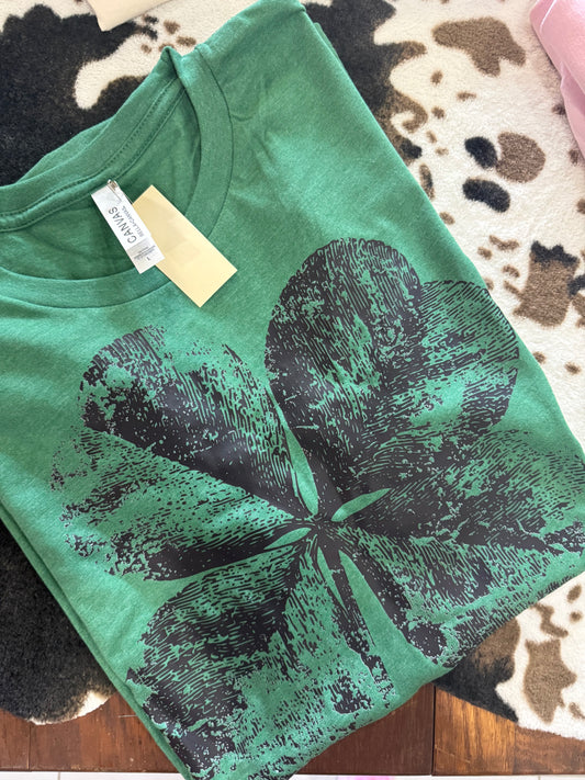 Green Shamrock T-Shirt | Sweet baby Cakes Custom Tee