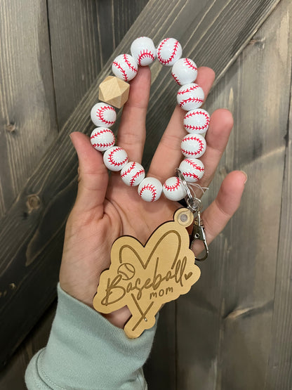 Baseball Keychain