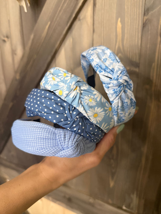 Head Bands | Spring Themed | Blues