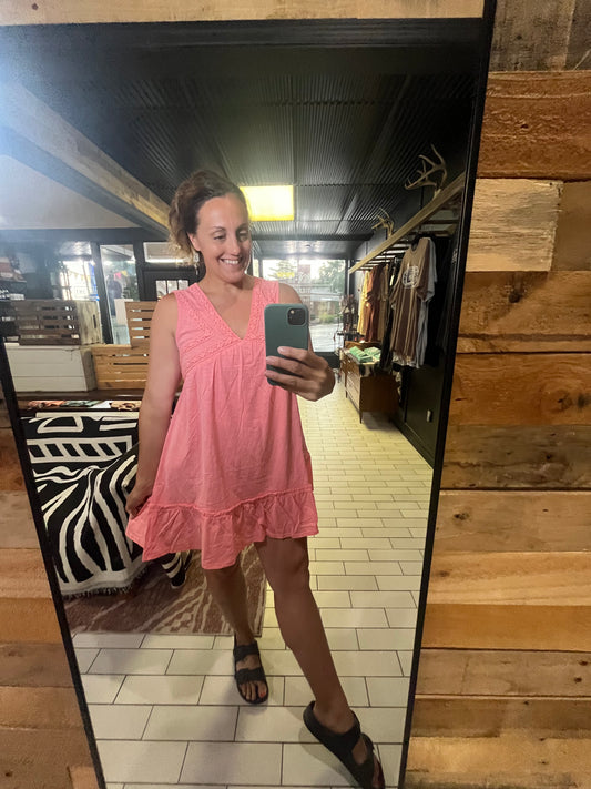 Coral Dress