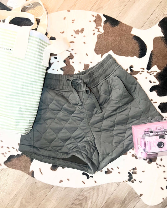 Army Green Shorts | Hazel & Grace Boutique