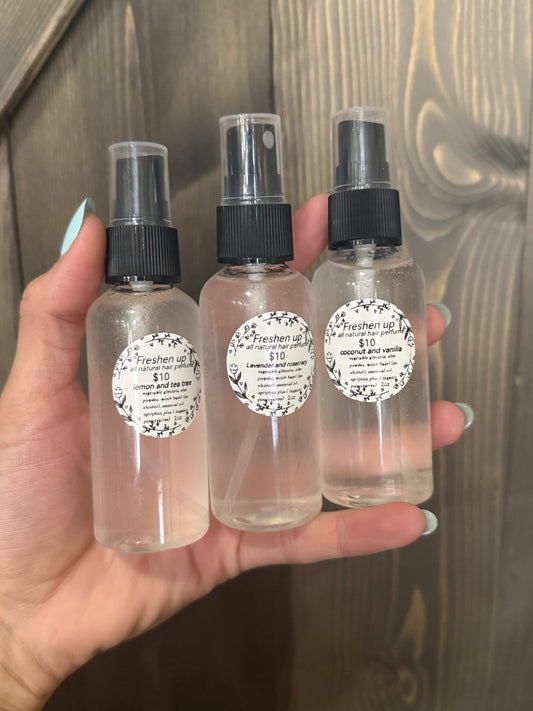Freshen Up | All Natural Hair Perfume | Soy to the World