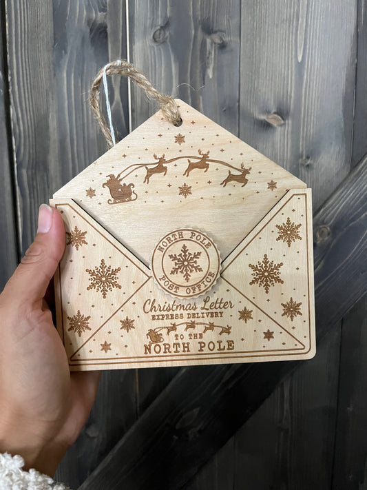 Christmas Letter Ornament