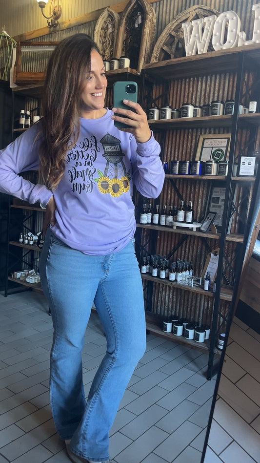 Life is Better in a Small Town Long Sleeve | Elsberry | Sweet Baby Cakes Custom Tees