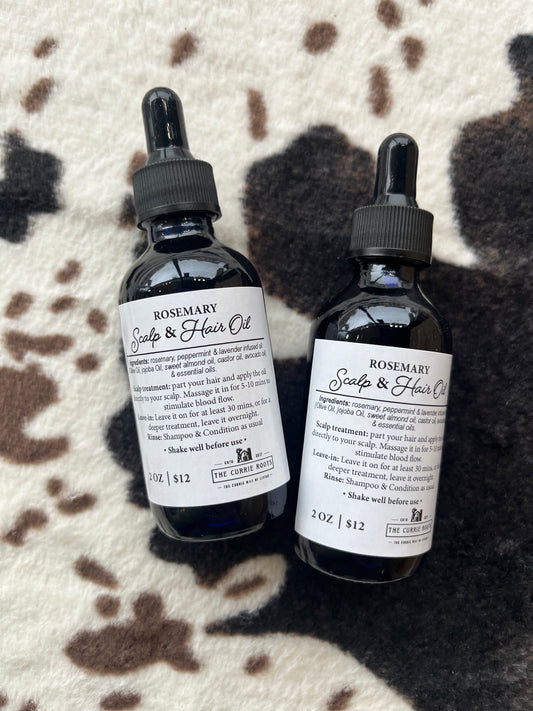 Rosemary Scalp & Hair Oil | 2oz