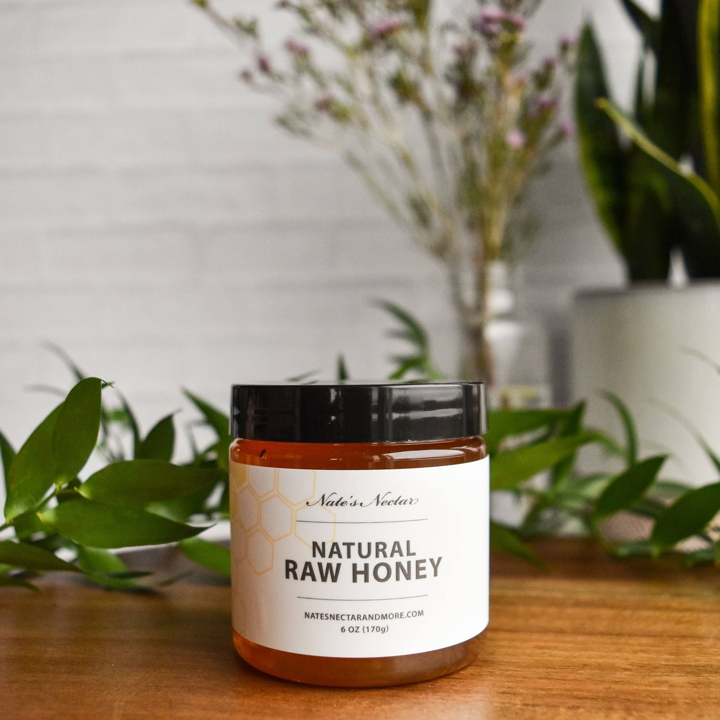 Natural Raw Honey, 6 oz Jar