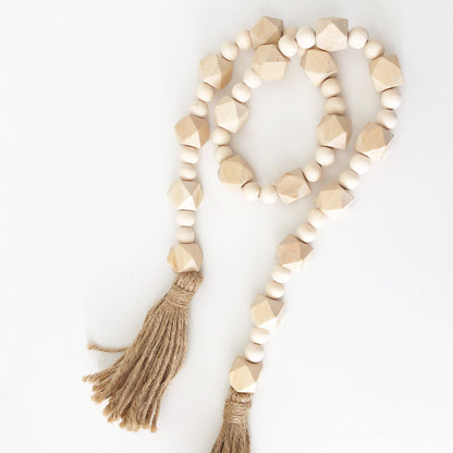 Wood Bead Garlands - classic colors and shapes