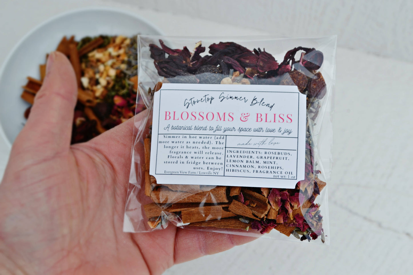 Simmer Pot Kit Valentine's Day Floral Botanic Spring Summer