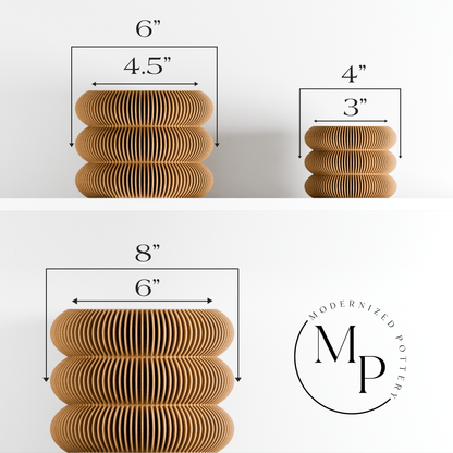 Triple BUBBLES Planter
