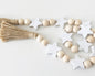 Wood Bead Garlands - classic colors and shapes