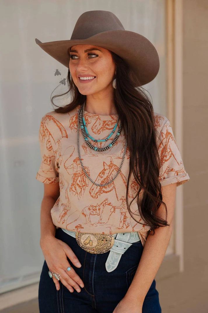 Doodle Doo Western Top | Muddy Creek