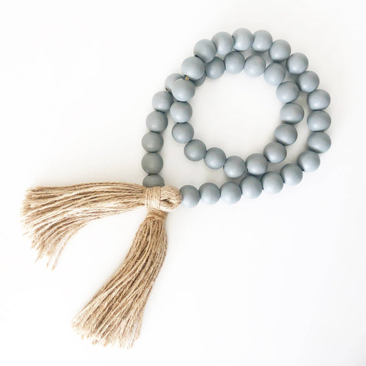 Wood Bead Garlands - classic colors and shapes