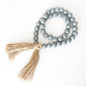 Wood Bead Garlands - classic colors and shapes